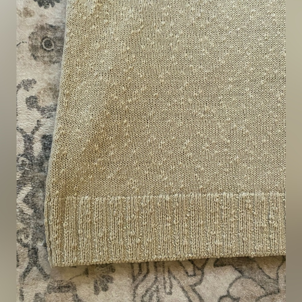Loft Tan Knit Tank Top - Picture 3 of 8